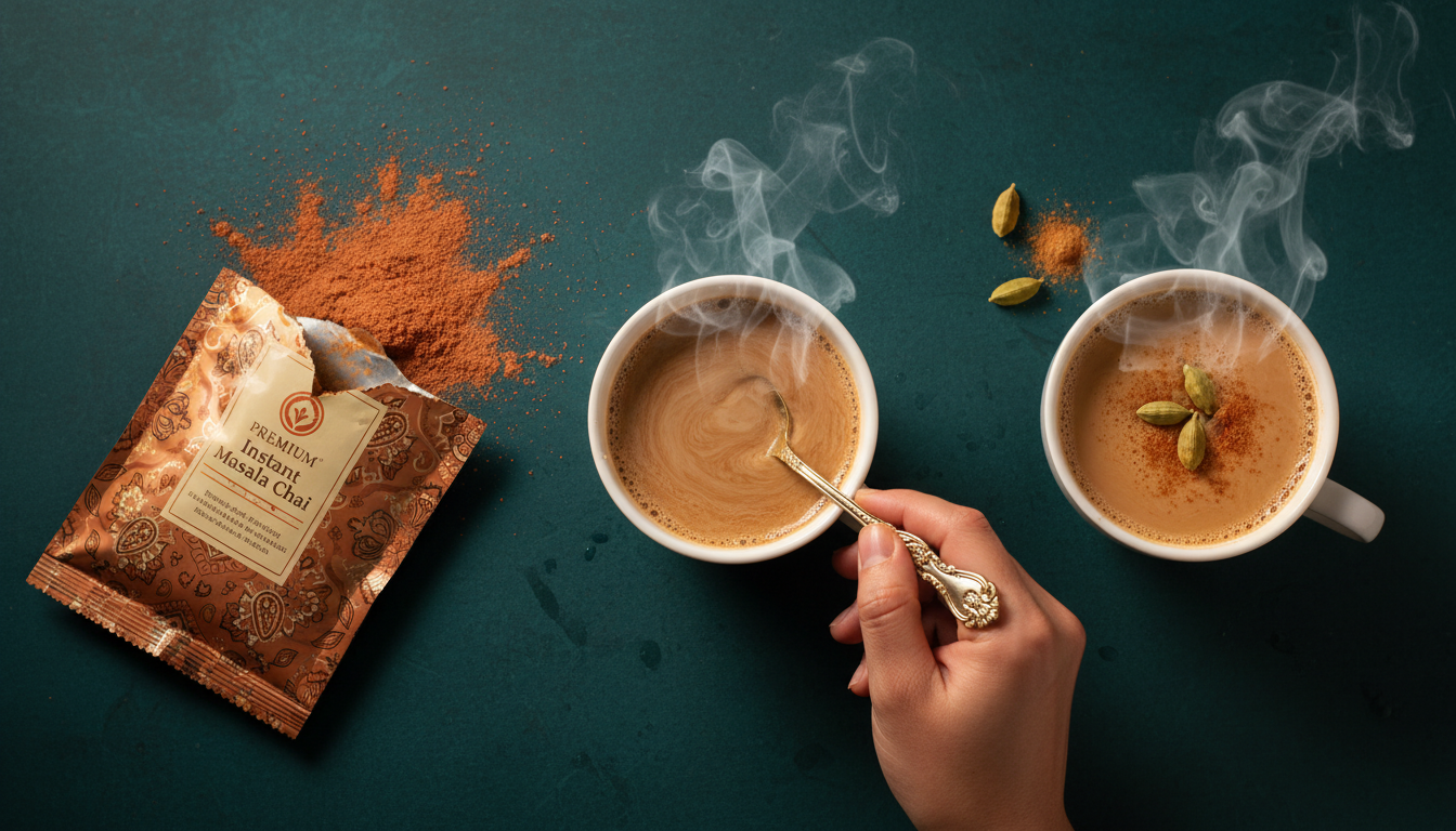 The three-step chai preparation ritual